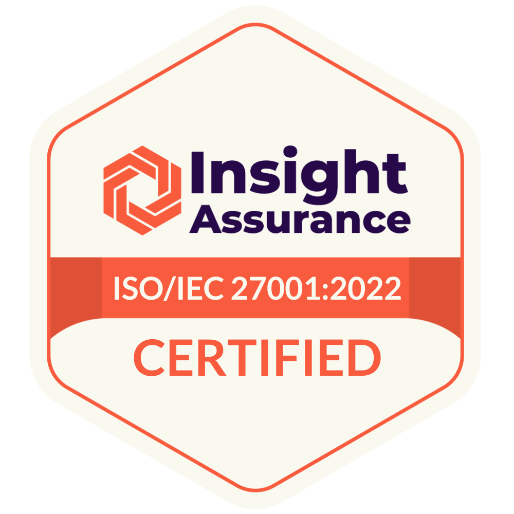 Insight Assurance: ISO/IEC 27001:2022 Certified